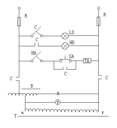 大電流發(fā)生器原理圖