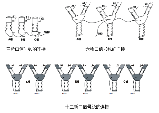 高壓開關(guān)機(jī)械特性測(cè)試儀接線方式